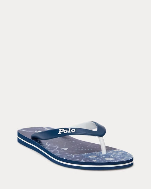 Ralph Lauren Bolt Print Flip-Flop