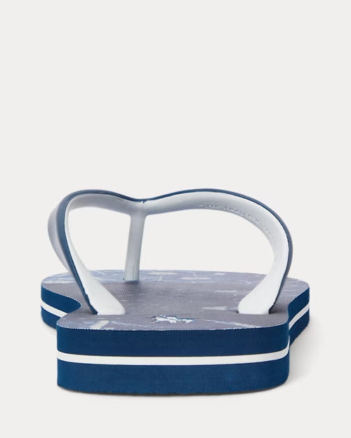 Ralph Lauren Bolt Print Flip-Flop