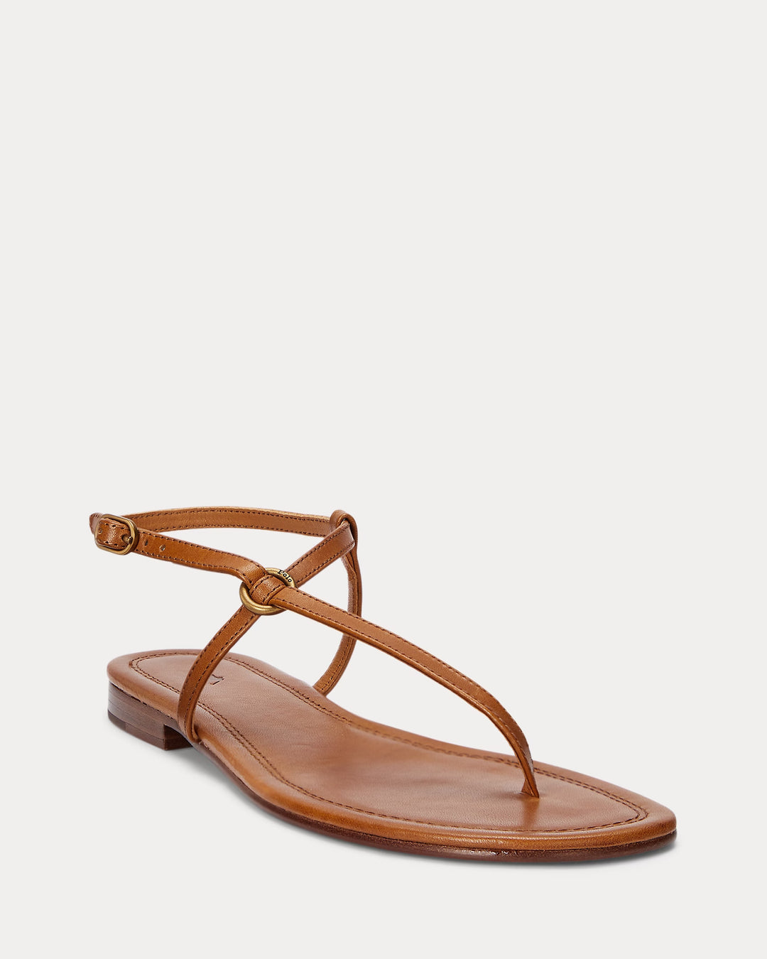 Ralph Lauren O-Ring Leather Sandal