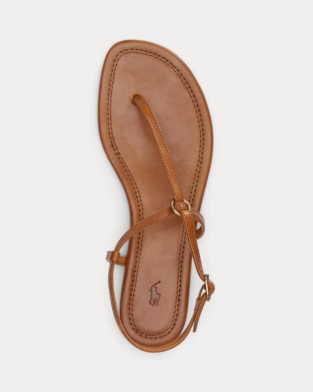 Ralph Lauren O-Ring Leather Sandal