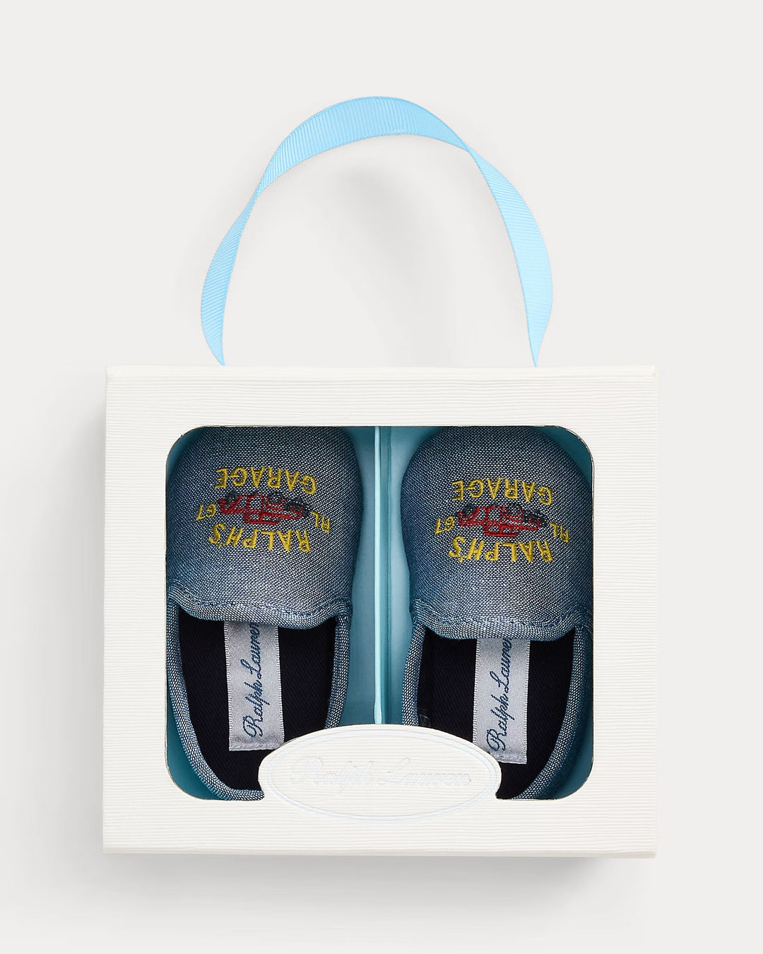 Ralph Lauren Ralph’s Garage Cotton Denim Ash Slipper