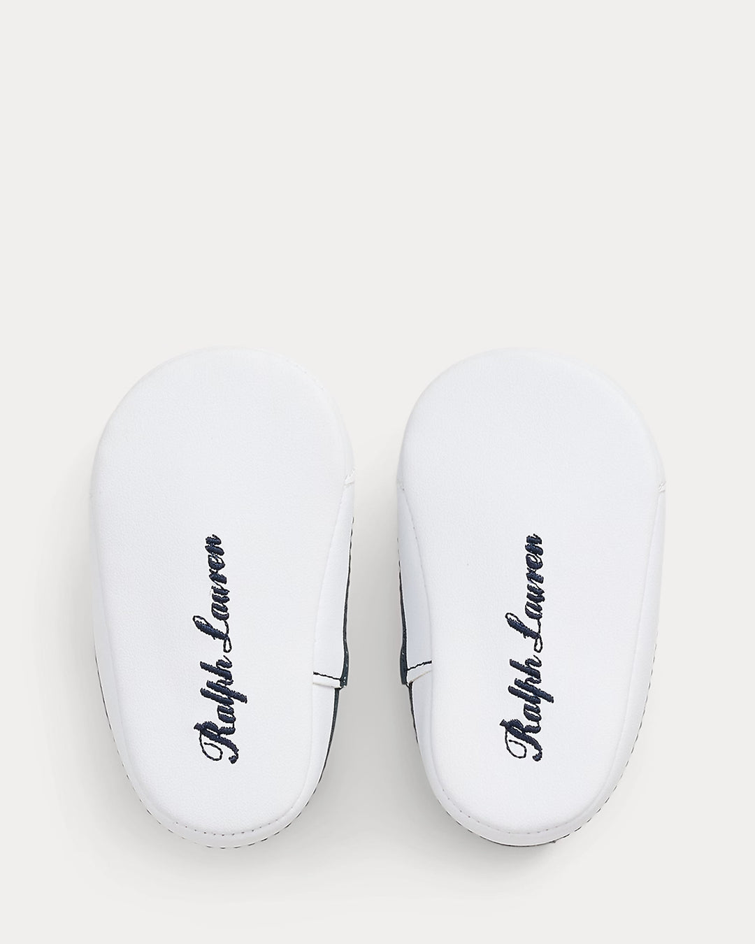 Ralph Lauren Quilton Polo Bear Faux-Leather Sneaker