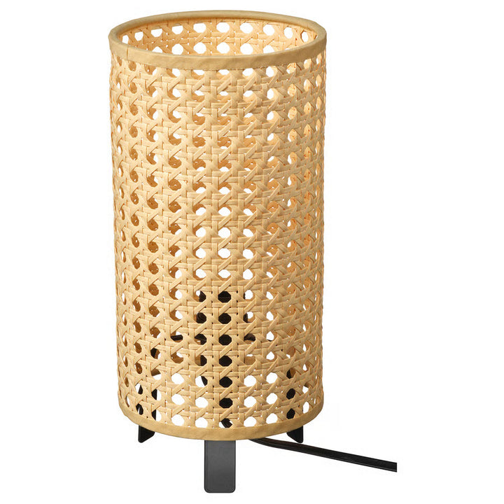 IKEA SAXHYTTAN Table lamp, beige/black, 10 "