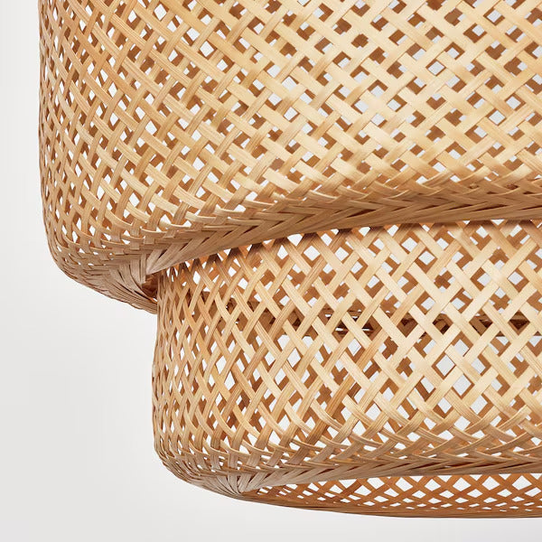 IKEA SINNERLIG Pendant lamp, bamboo/handmade, 20 "