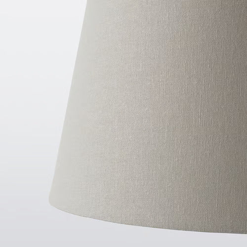 IKEA SKOTTORP / SKAFTET Floor lamp, arched, light gray