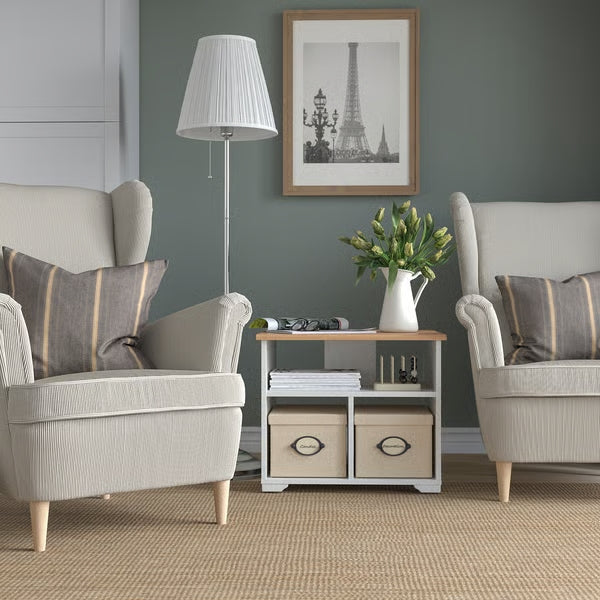IKEA SKRUVBY Coffee table, white, 23 5/8x23 5/8 "