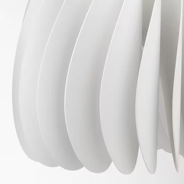 IKEA SKYMNINGEN Pendant lamp, white, 17 "