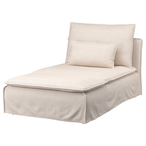 IKEA SÖDERHAMN Chaise, Gransel natural