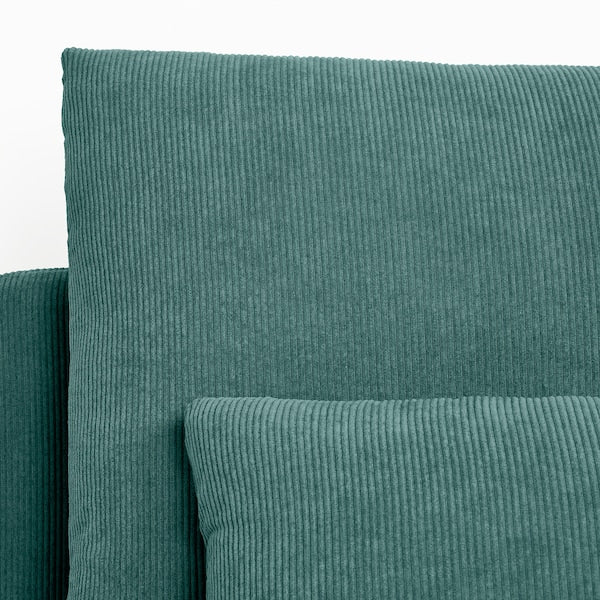 IKEA SÖDERHAMN Chaise, Kelinge gray-turquoise