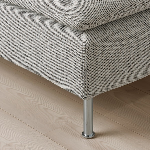 IKEA SÖDERHAMN Chaise, Viarp beige/brown