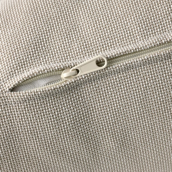 IKEA SÖDERHAMN Sofa, with open end/Fridtuna light beige