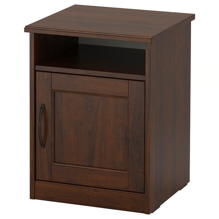 IKEA SONGESAND Nightstand, brown, 16 1/2x15 3/4 "