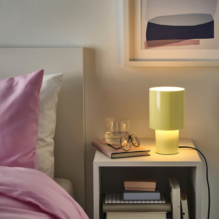 Ikea SPETSBOJ Table lamp, dimmable/green, 9 "