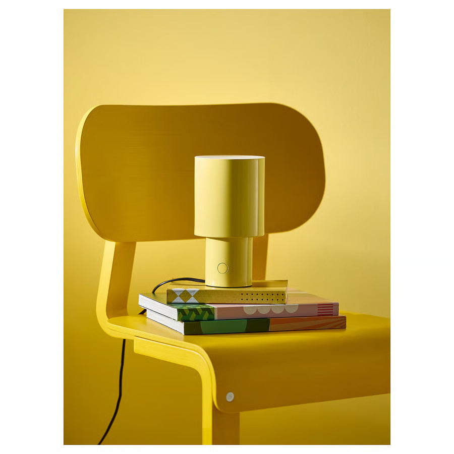 Ikea SPETSBOJ Table lamp, dimmable/green, 9 "
