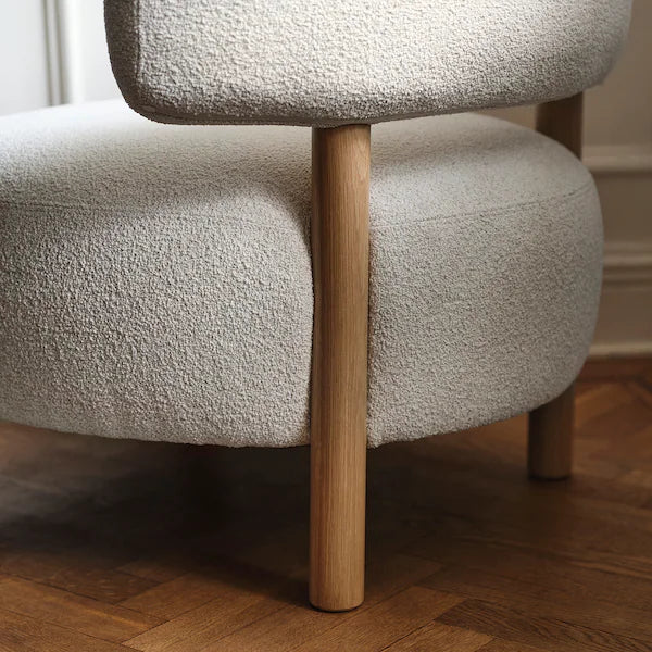 IKEA STOCKHOLM 2025 Armchair, Djurmo gray/white
