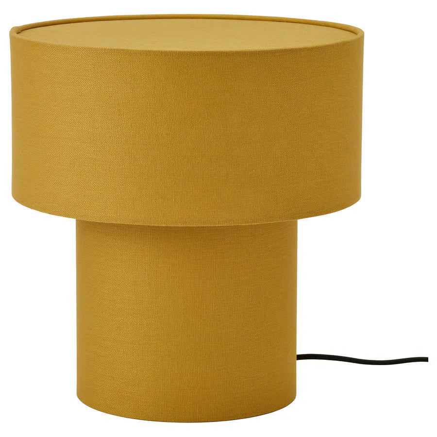 IKEA STOCKHOLM 2025 Table lamp, black multicolor/textile, 14 "