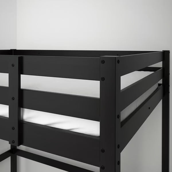 IKEA STORÅ Loft bed frame, black, Full/Double