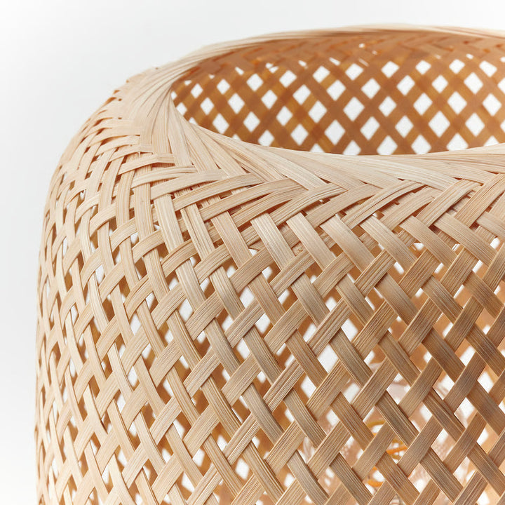 IKEA SYMFONISK Sonos speaker lamp w bamboo shade