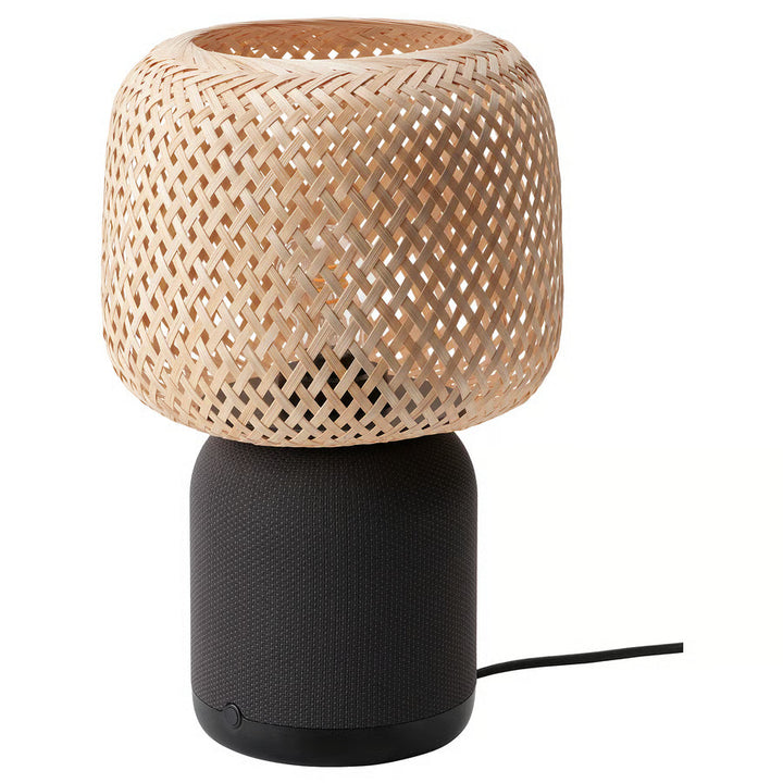 IKEA SYMFONISK Sonos speaker lamp w bamboo shade