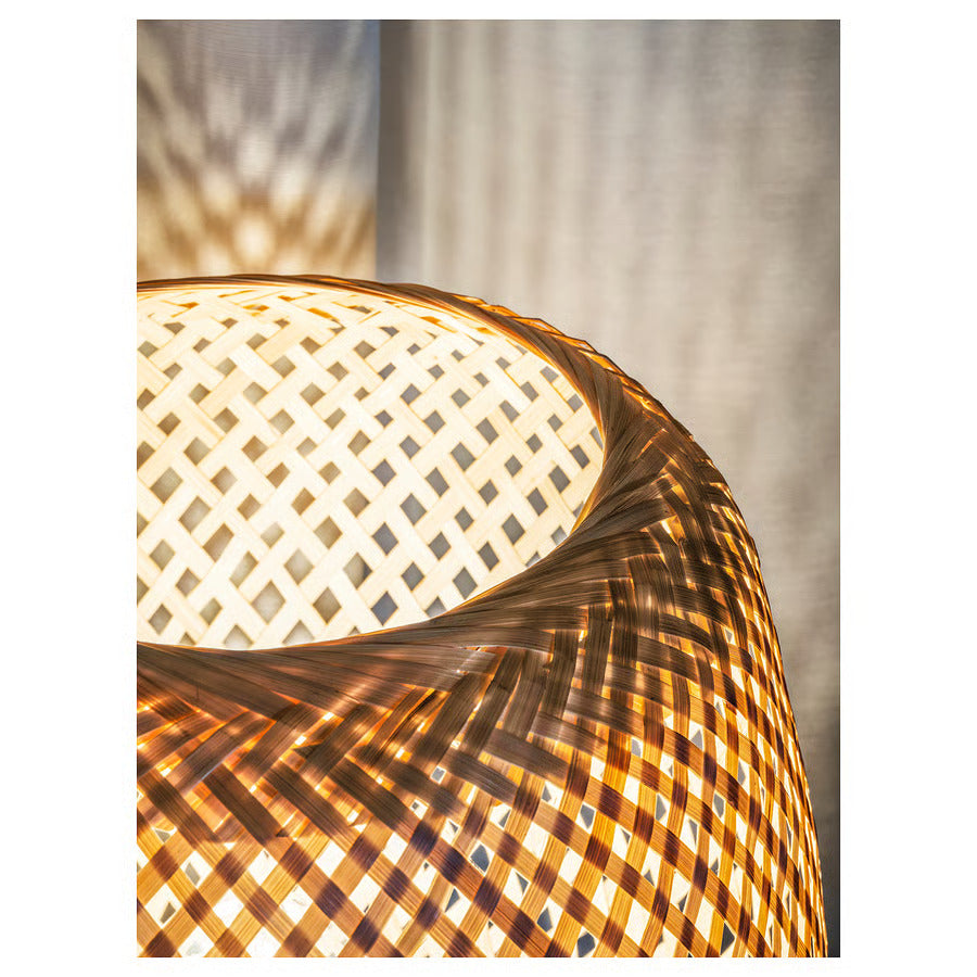 IKEA SYMFONISK Sonos speaker lamp w bamboo shade
