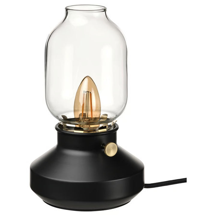 Ikea TÄRNABY Table lamp, dimmable anthracite, 10 "