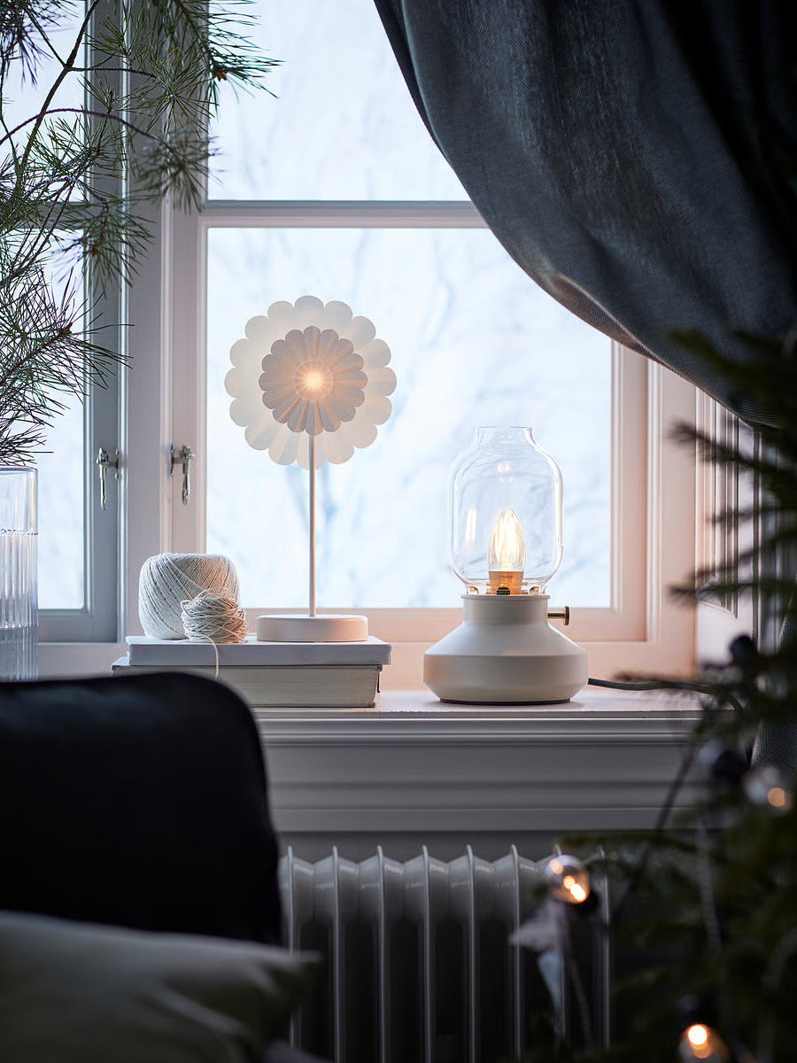 Ikea TÄRNABY Table lamp, dimmable anthracite, 10 "