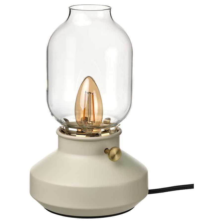 Ikea TÄRNABY Table lamp, dimmable anthracite, 10 "