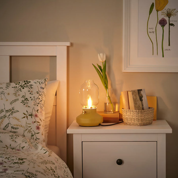 Ikea TÄRNABY Table lamp, dimmable anthracite, 10 "