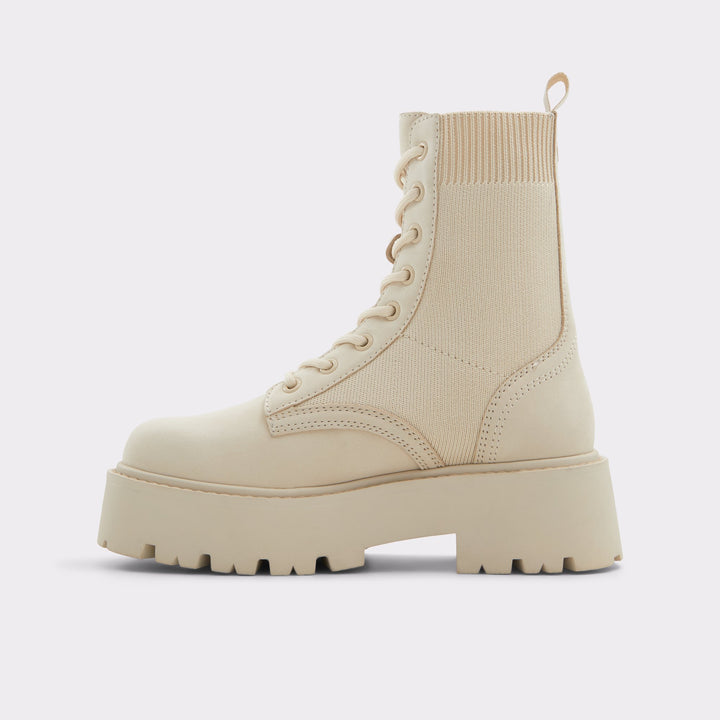 ALDO Talaleryknit Combat ankle boot - Black