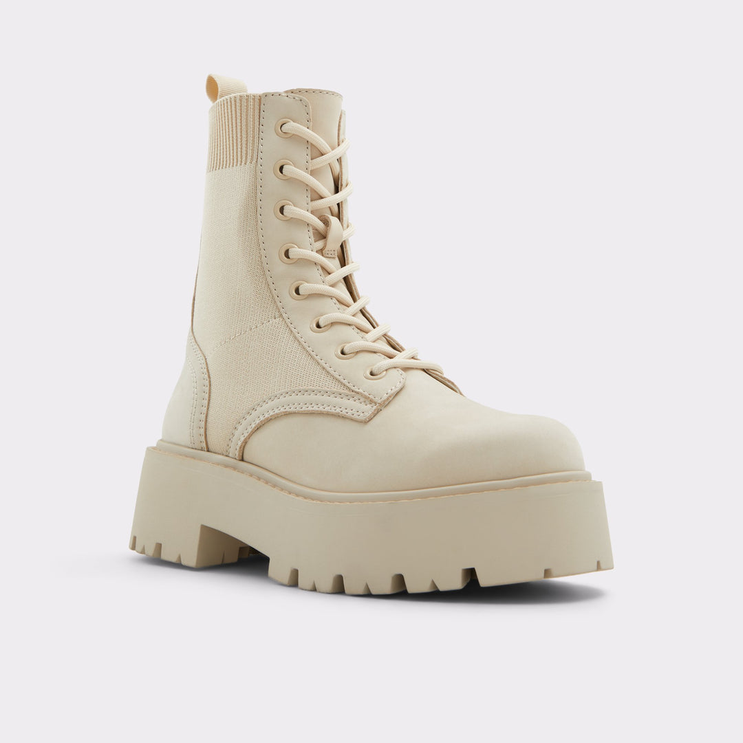 ALDO Talaleryknit Combat ankle boot - Black