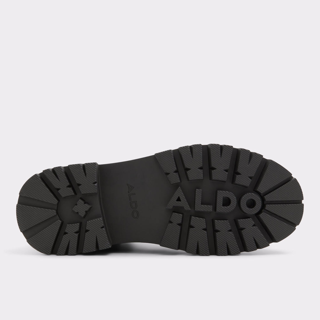 ALDO Talaleryknit Combat ankle boot - Black