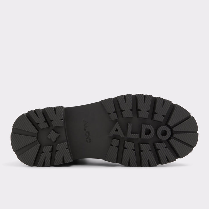 ALDO Talaleryknit Combat ankle boot - Black