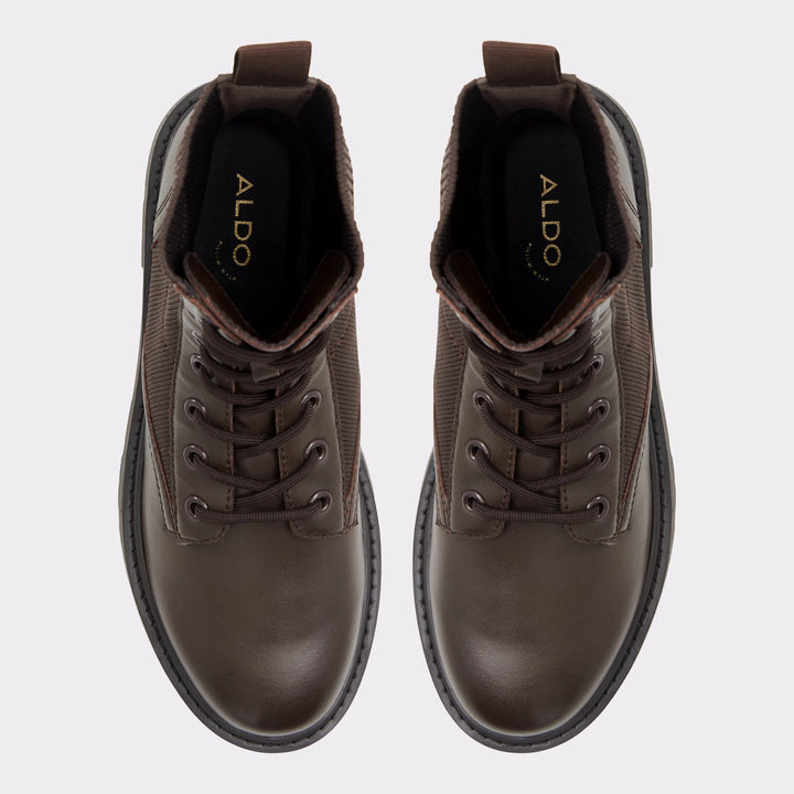 ALDO Talaleryknit Combat ankle boot - Black