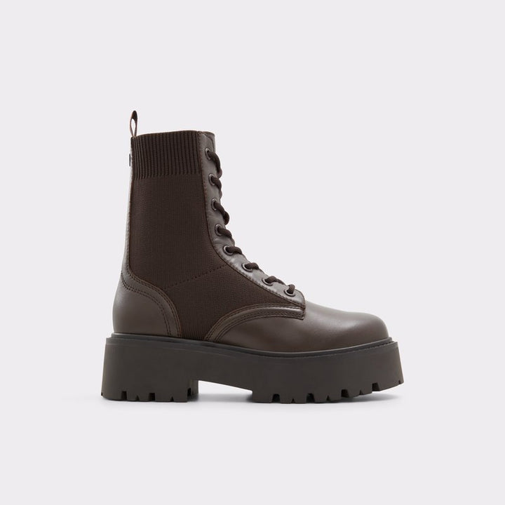 ALDO Talaleryknit Combat ankle boot - Black