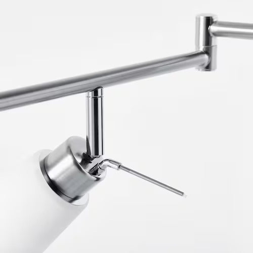 IKEA TIDIG Ceiling light with 5 spotlights, nickel plated
