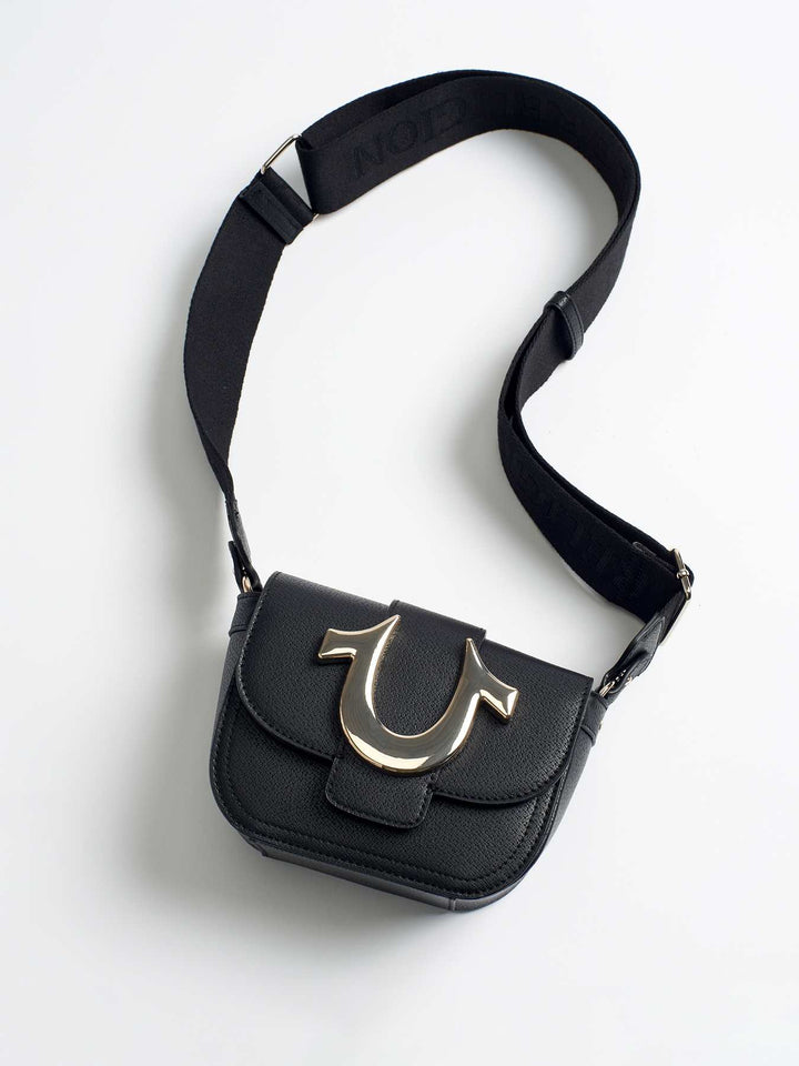 TRUE RELIGION MINI HORSESHOE BAG