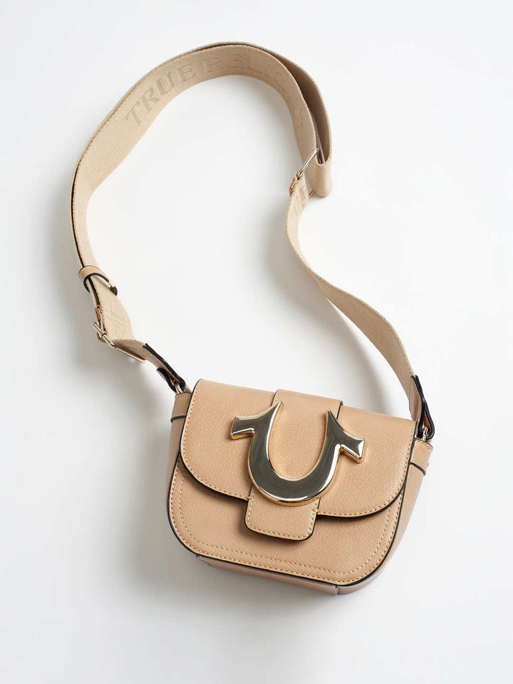 TRUE RELIGION MINI HORSESHOE BAG