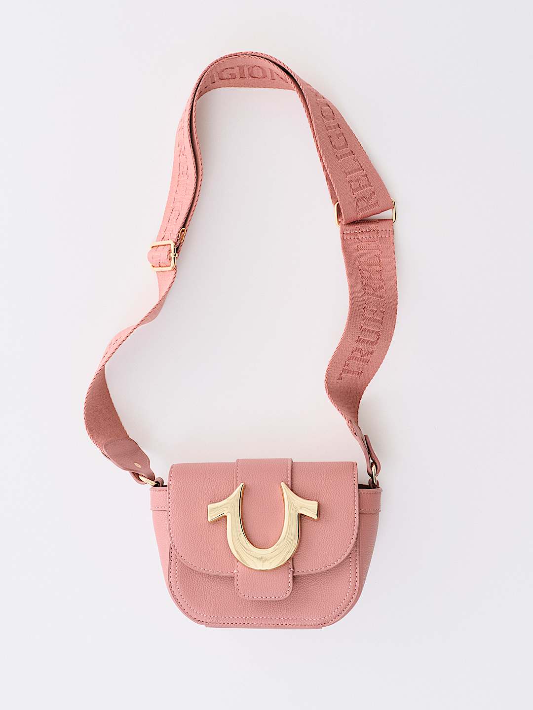 TRUE RELIGION MINI HORSESHOE BAG