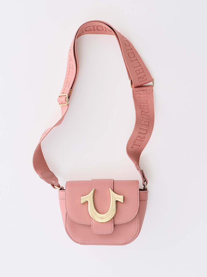 TRUE RELIGION MINI HORSESHOE BAG