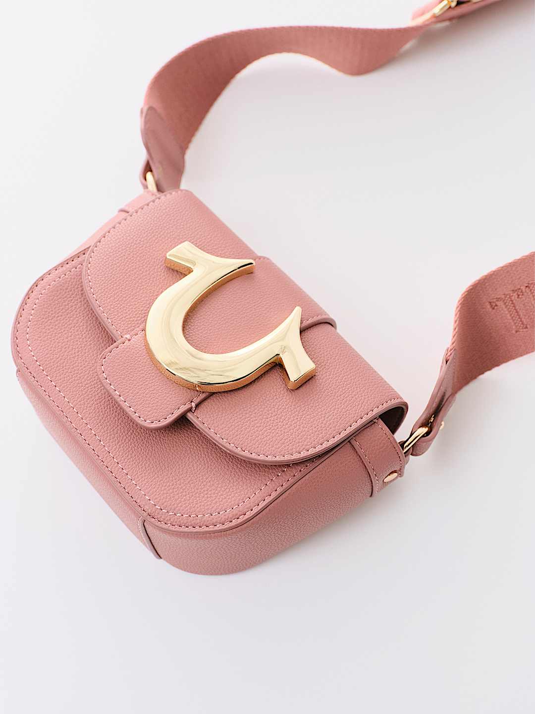 TRUE RELIGION MINI HORSESHOE BAG