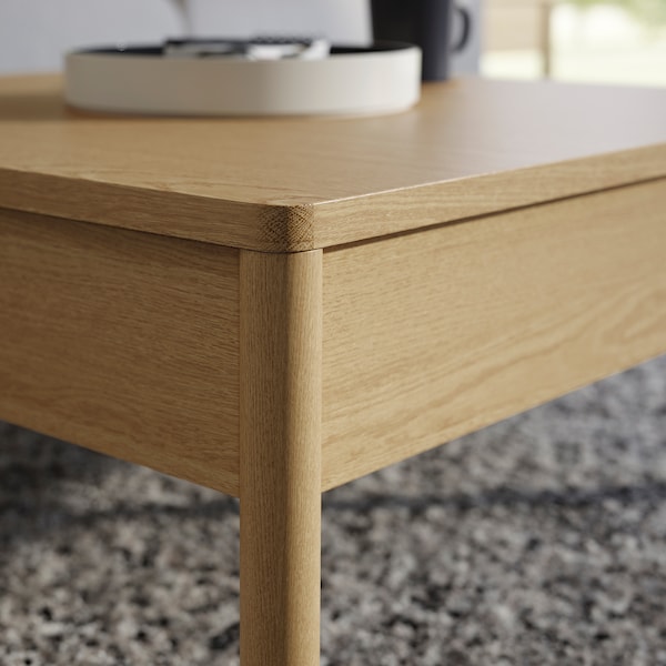 IKEA TONSTAD Coffee table, oak veneer, 33 1/8x32 1/4 "