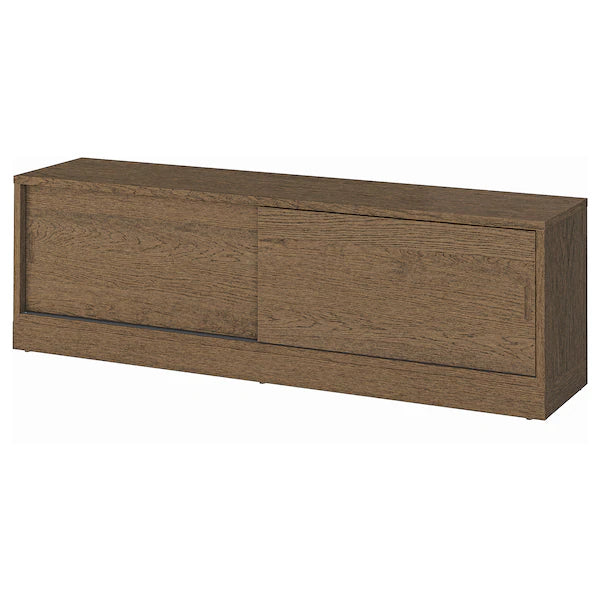 IKEA TONSTAD TV unit, brown stained oak veneer, 70 1/4x14 5/8x21 5/8 "