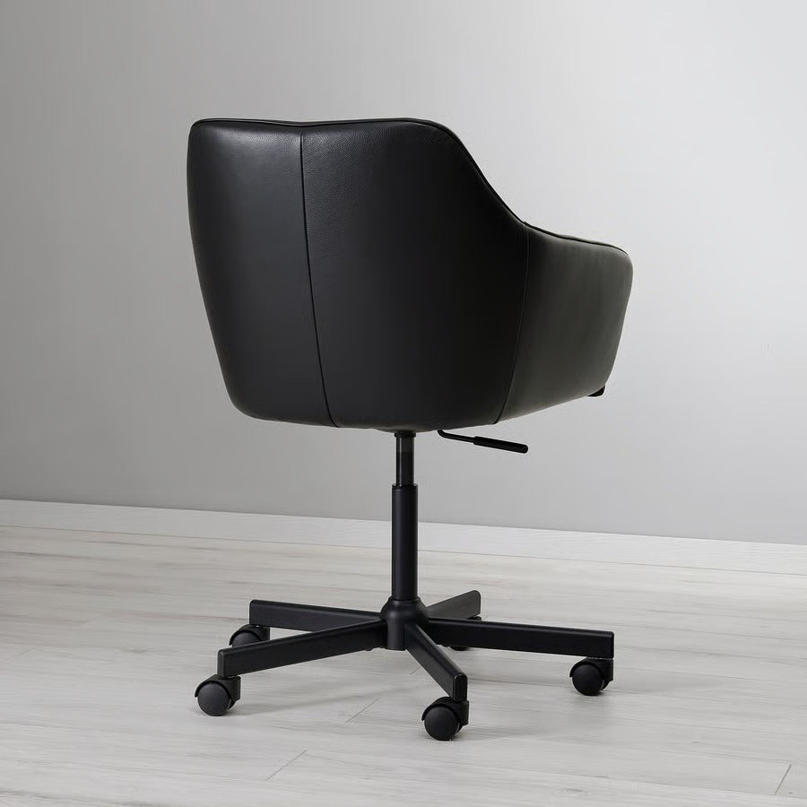 Ikea TOSSBERG / MALSKÄR Swivel chair, Gunnared beige/white