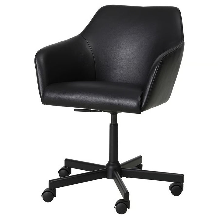 Ikea TOSSBERG / MALSKÄR Swivel chair, Gunnared beige/white