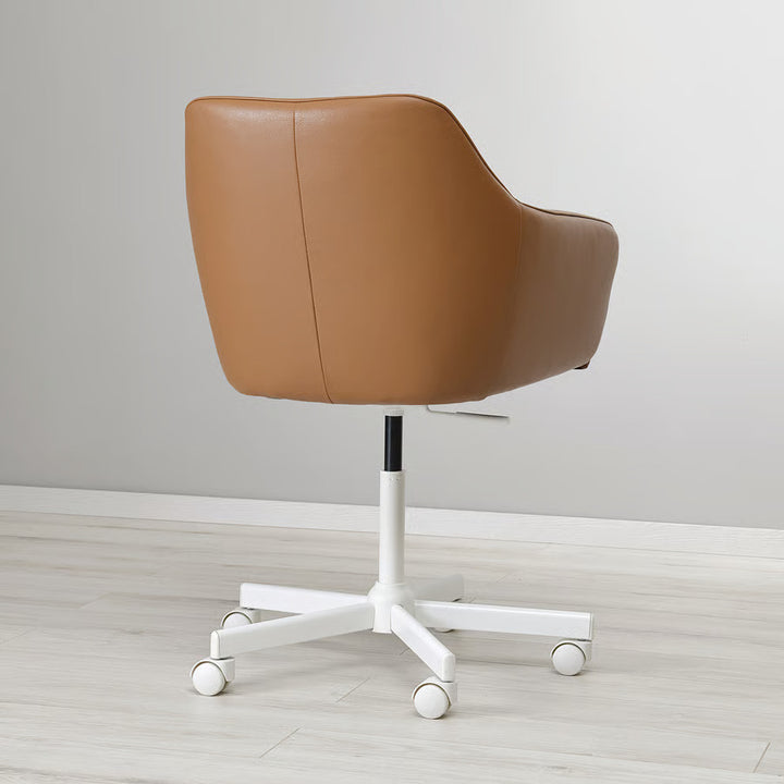 Ikea TOSSBERG / MALSKÄR Swivel chair, Gunnared beige/white