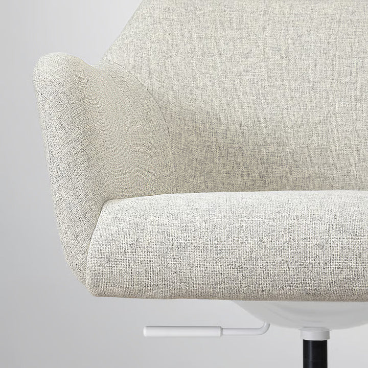 Ikea TOSSBERG / MALSKÄR Swivel chair, Gunnared beige/white