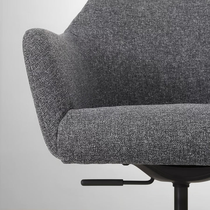Ikea TOSSBERG / MALSKÄR Swivel chair, Gunnared beige/white