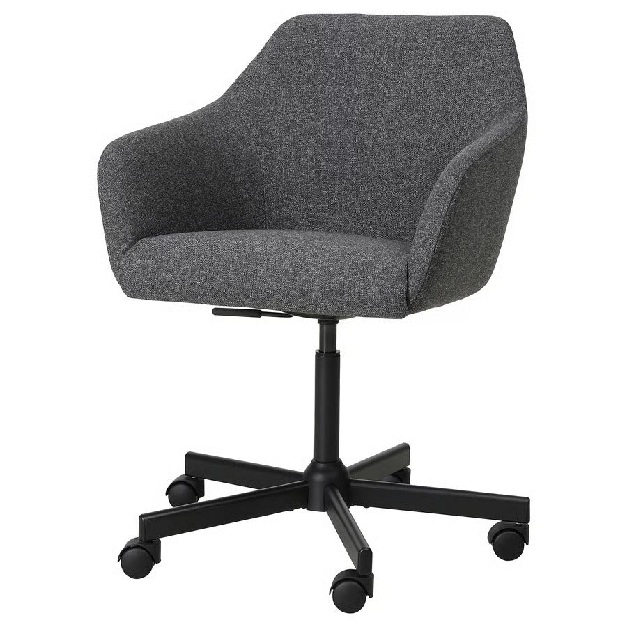 Ikea TOSSBERG / MALSKÄR Swivel chair, Gunnared beige/white