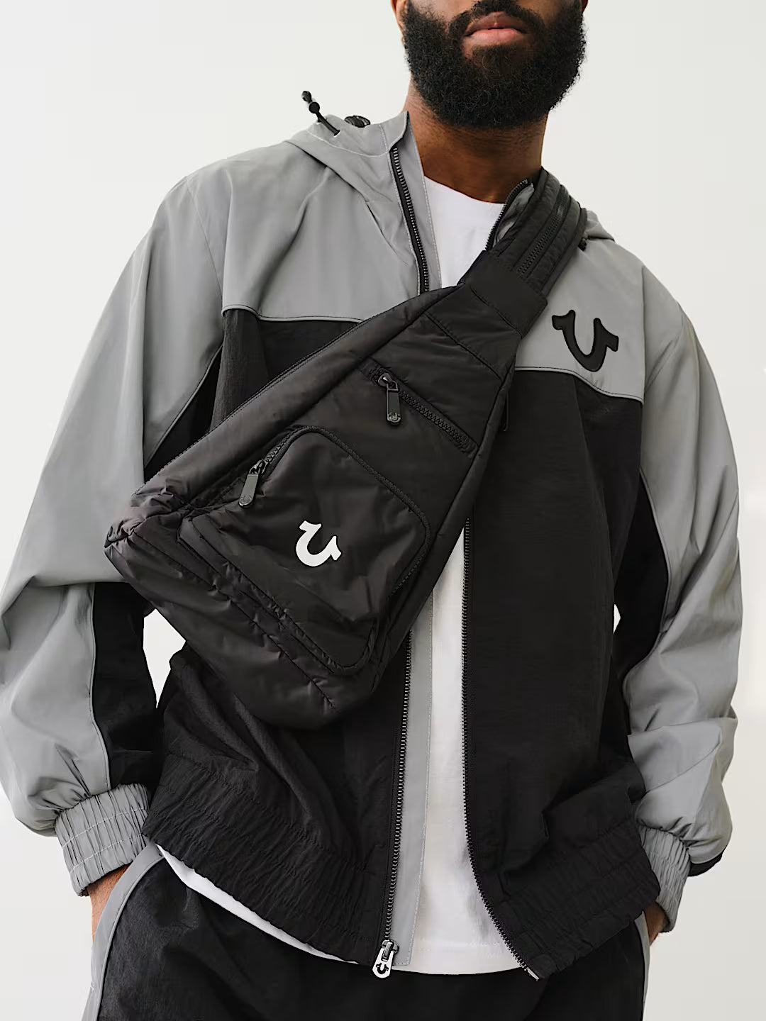 TRUE RELIGION CONVERTIBLE SLING BAG