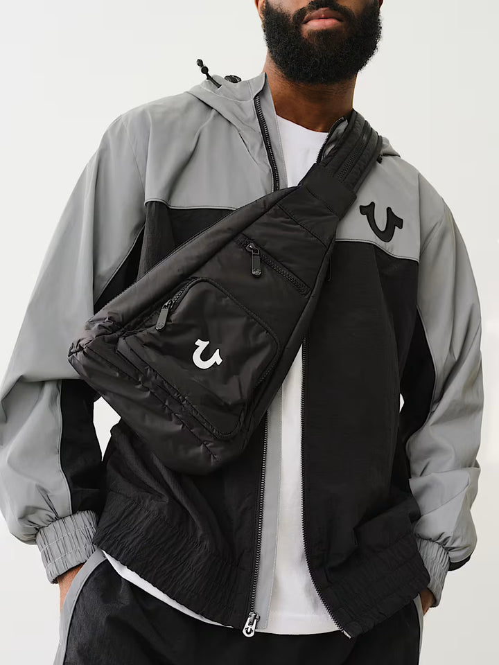 TRUE RELIGION CONVERTIBLE SLING BAG